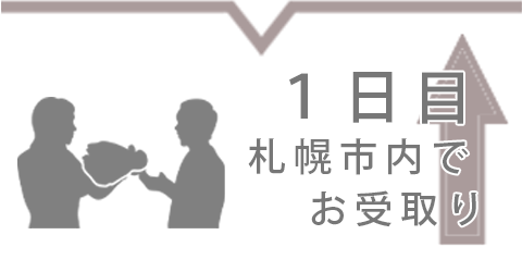 札幌即日受取のレンタルスケジュール