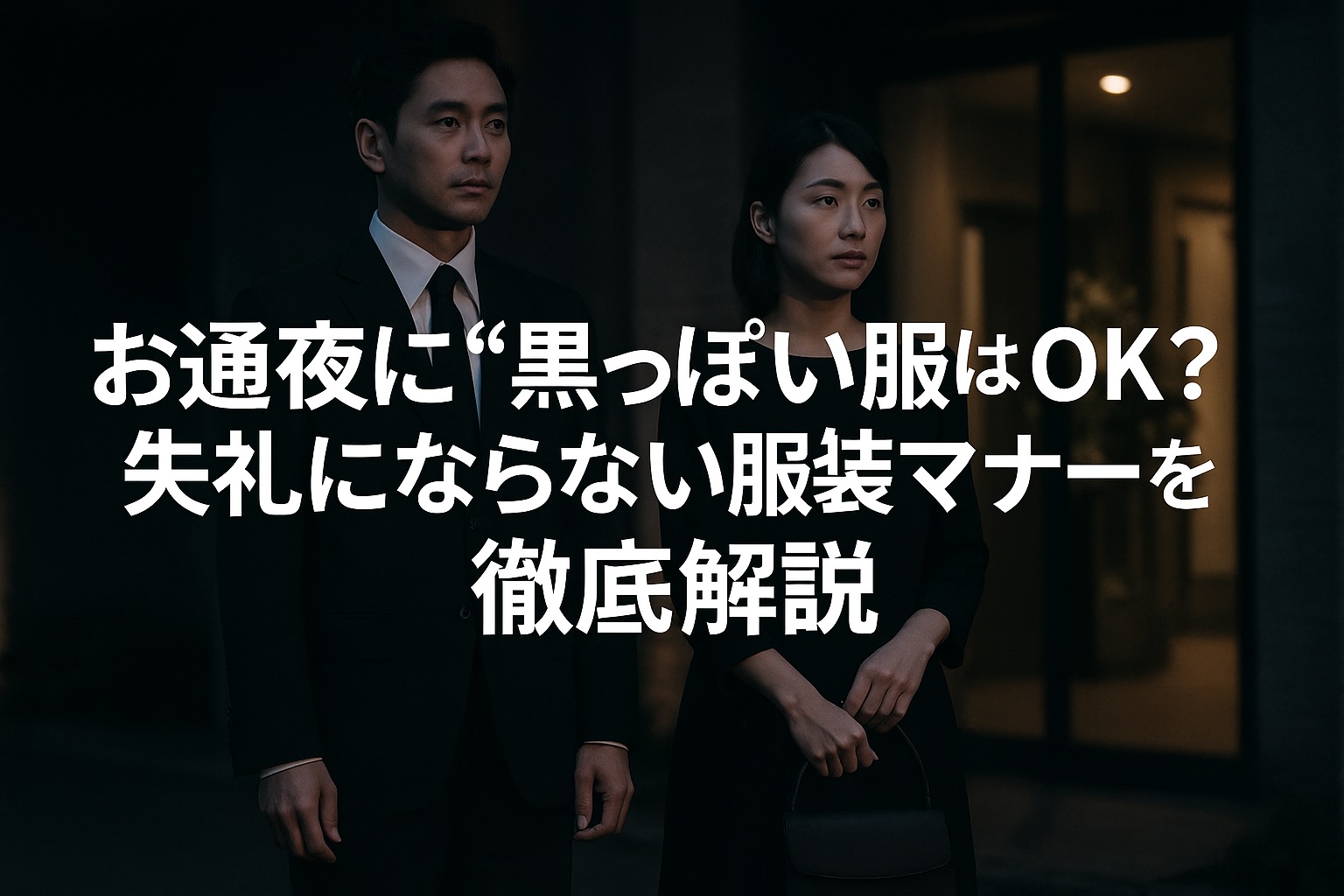 お通夜の服装