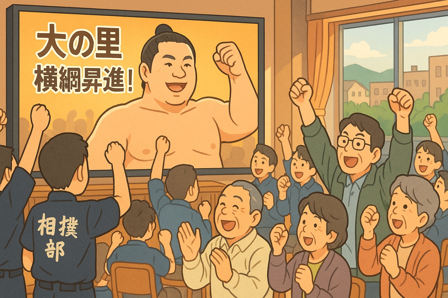 大の里横綱