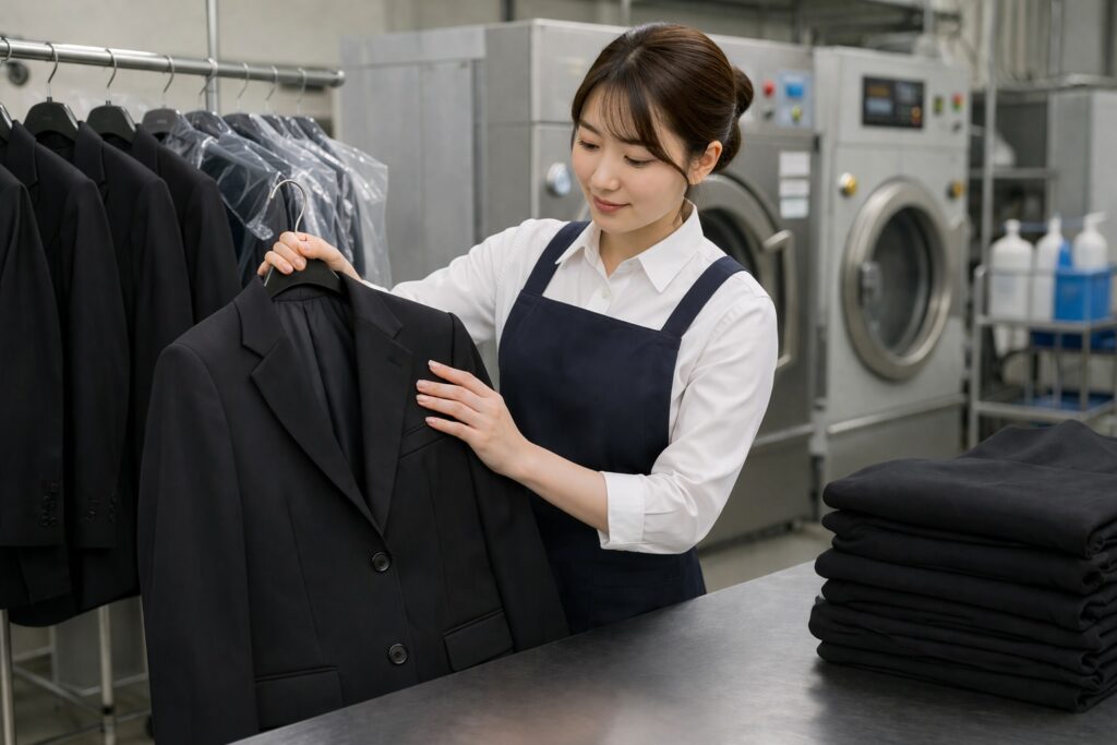 喪服クリーニング
