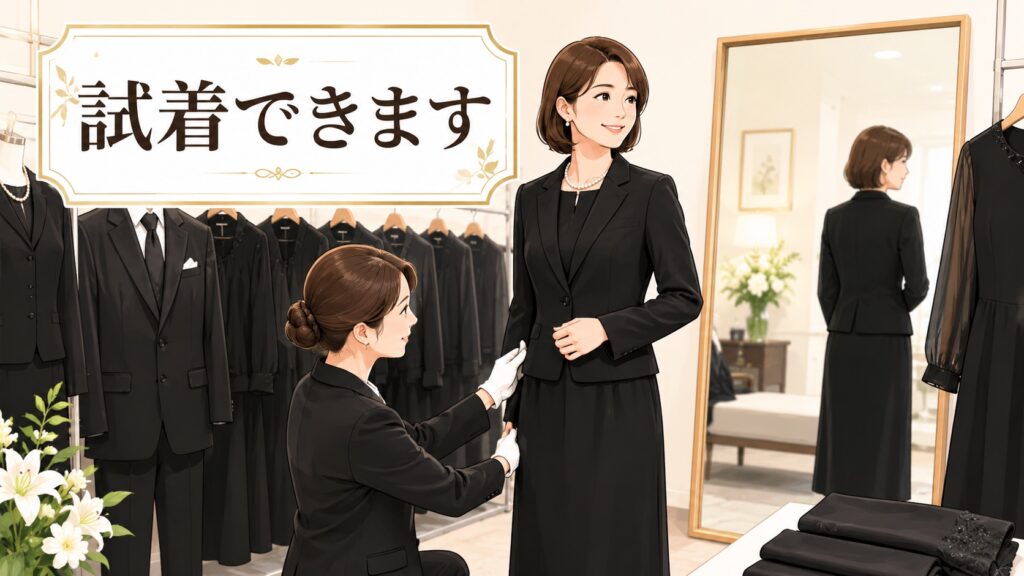 試着