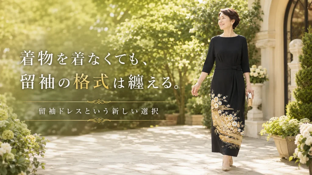 留袖ドレスレンタル