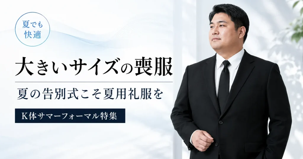 大きいサイズ喪服レンタル